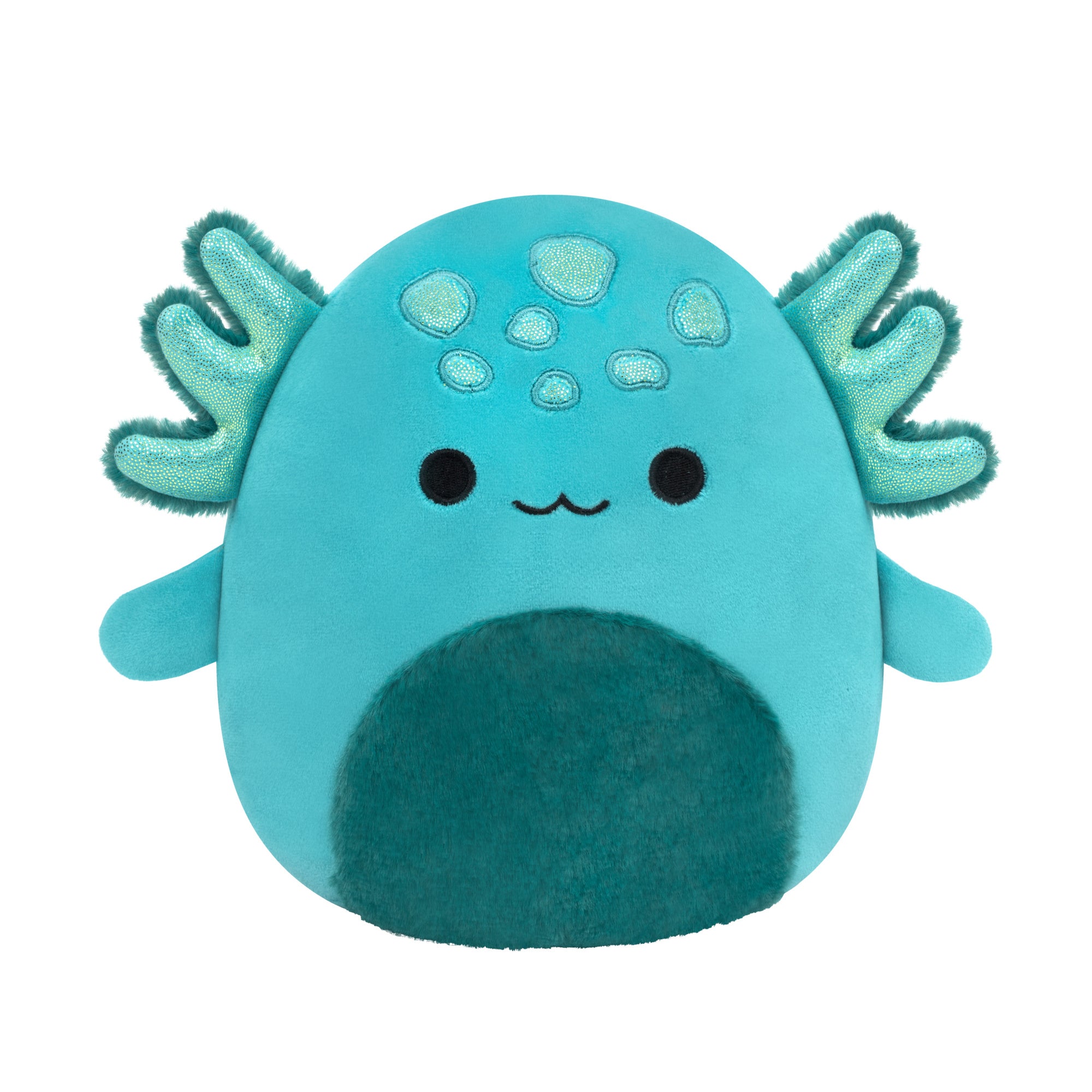 8-Inch Select Series Lawrence the Green Axolotl with Spots